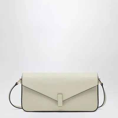 Shop Valextra Ivory Iside Clutch Bag In Beige