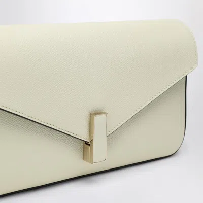 Valextra Ivory Iside Clutch Bag In Beige