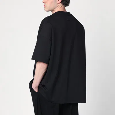 Fear Of God Drop-shoulder T-shirt In Black