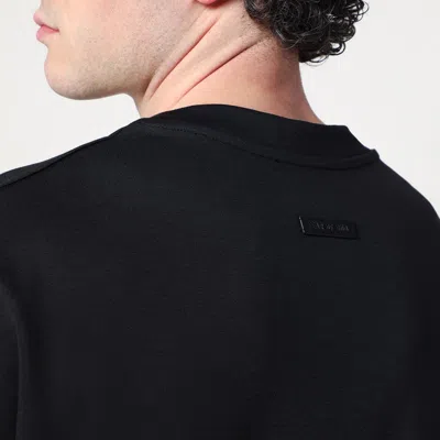 Fear Of God Drop-shoulder T-shirt In Black