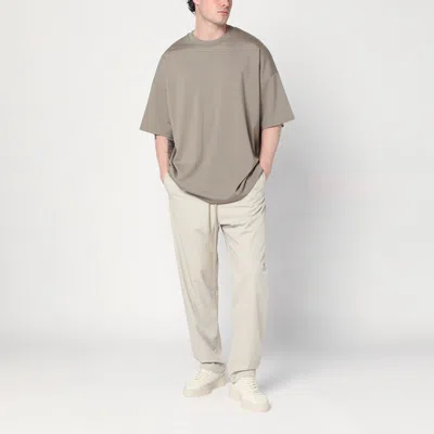 Fear Of God Relaxed Fit Drop Shoulder T-shirt In Beige