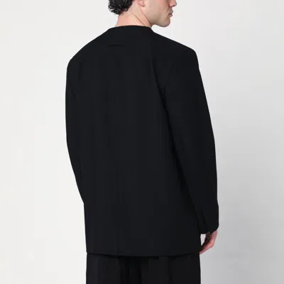Fear Of God Wool Double-breasted Blazer In Black
