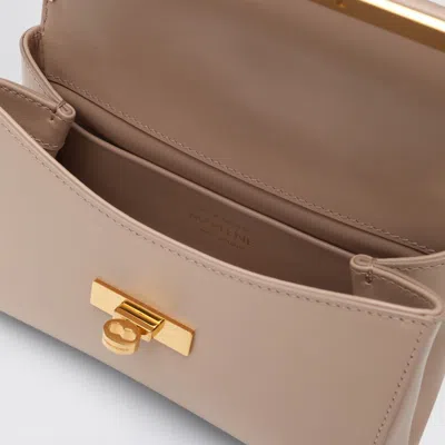 Dolce & Gabbana Small Powder Pink Shoulder Bag Marlene In Beige