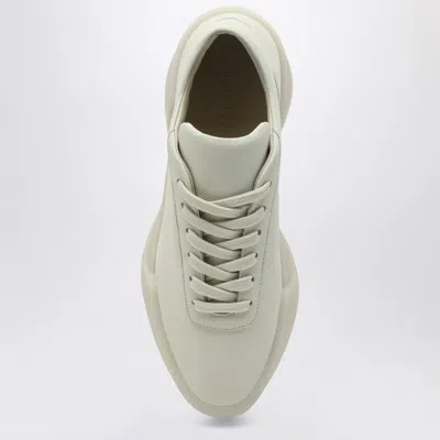 Fear Of God Man Sneakers Ivory Size 7 Leather In Metallic