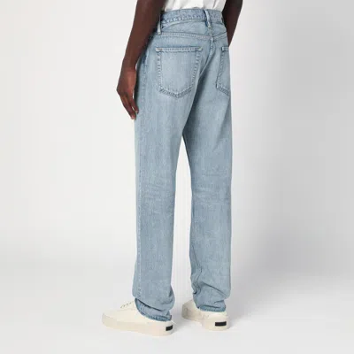 Fear Of God Straight 5 Pocket Jeans Light Blue In Light Blue