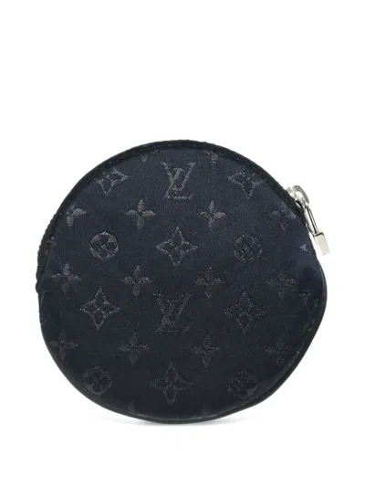 Pre-owned Louis Vuitton 2002 Conte De Fees Coin Wallet In Black