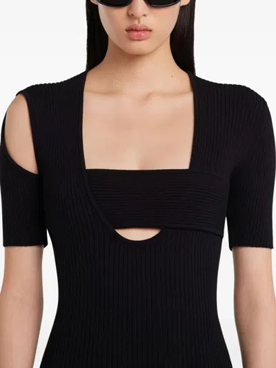 Courrèges Infinity Jumper In Black