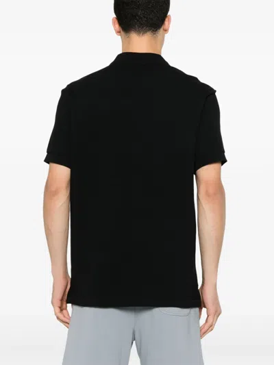 Ps By Paul Smith Ps Paul Smith Slim Fit Polo Shirt In Organic Cotton In Black