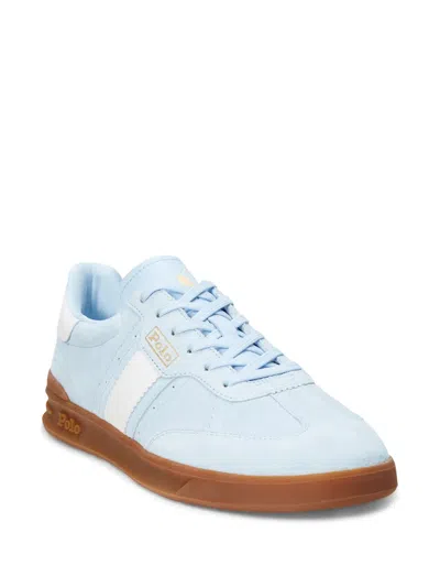 Polo Ralph Lauren Heritage Trainers In 蓝色