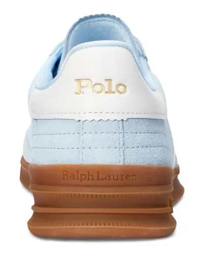 Polo Ralph Lauren Heritage Trainers In 蓝色