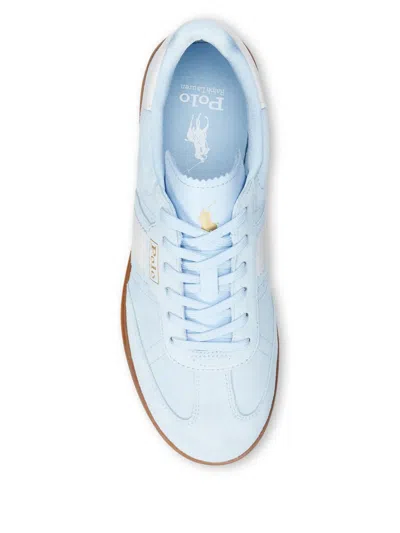 Polo Ralph Lauren Heritage Trainers In 蓝色
