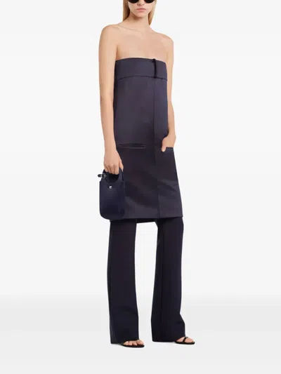 Courrèges Courreges Slim Handbag In Blue