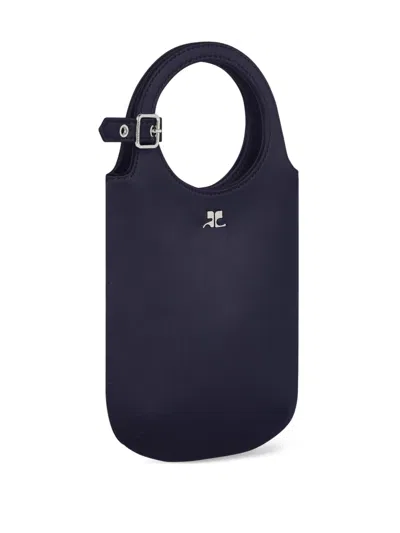 Courrèges Courreges Slim Handbag In Blue
