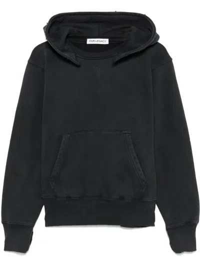 Our Legacy Relic Hoodie In Black