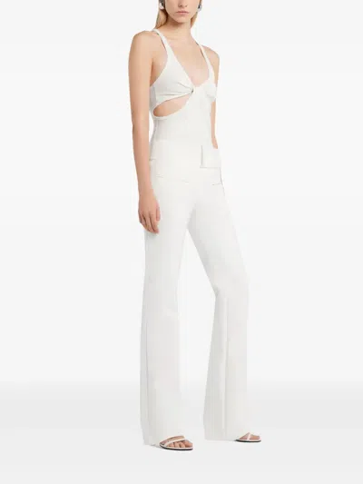 Courrèges Heritage Trousers In 白色