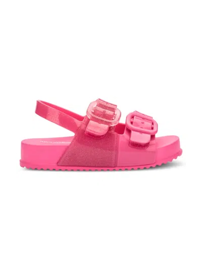 Mini Melissa Cozy Sandals In 粉色