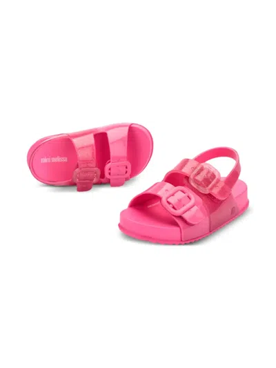 Mini Melissa Cozy Sandals In 粉色
