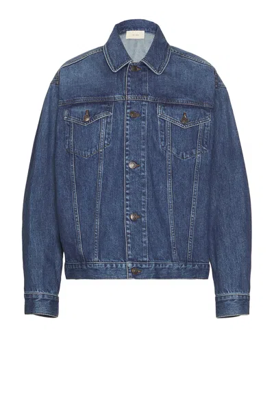 The Row Seb Denim Jacket In Blue