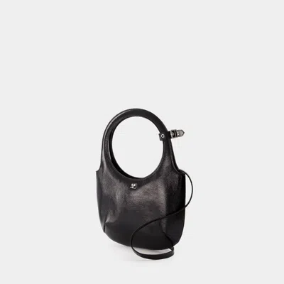 Courrèges Holy Purse - Courreges - Leather - Black In Black