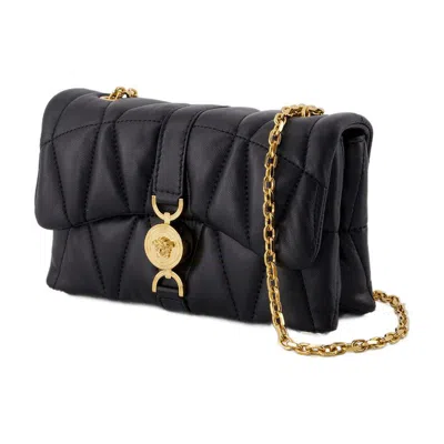 Versace Mini Sac Matelassé Kleio In Black