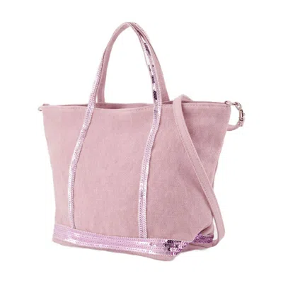 Vanessa Bruno Cabas S Shopper Bag - Linen - Pink In Pink