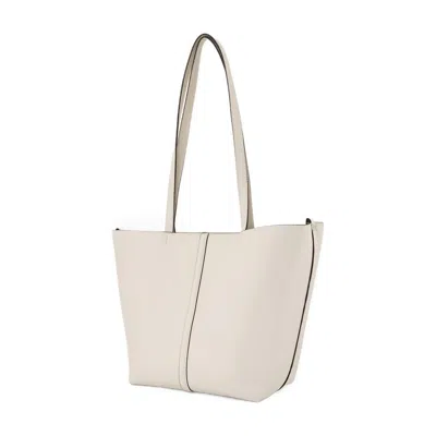 Vanessa Bruno Tote Pm Shopper Bag - Leather - White In White