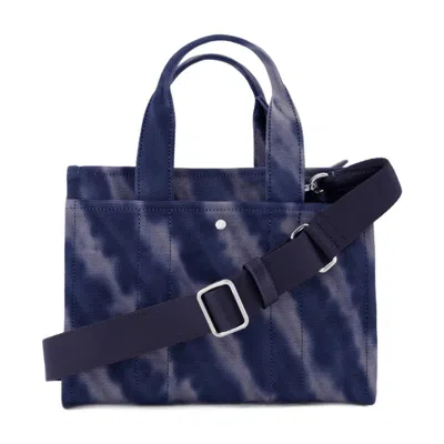 Coach Tie Dye Cargo Tote Bag 26 In Blue