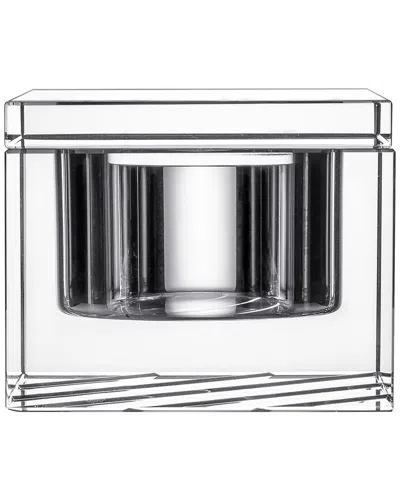 Orrefors Stripe Covered Box With Lid