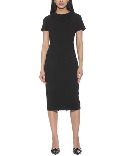 Alexia Admor Crysta Stretch Sheath Dress In Black