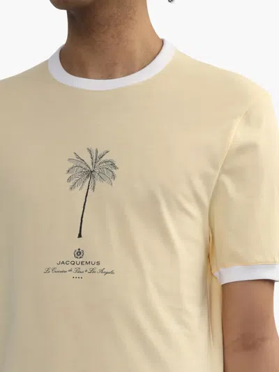 Jacquemus Le Tshirt Venice T-shirt In Beige