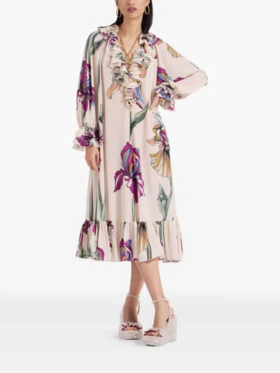 La Doublej Hey Jude! Dress In Iris Ivory