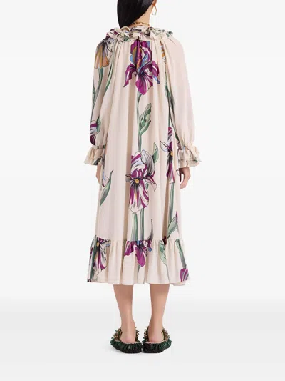 La Doublej Hey Jude! Dress In Iris Ivory