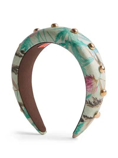 La Doublej Medici Headband In Grün