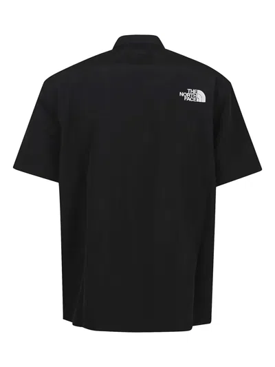 The North Face Black Nylon Shirt In Schwarz