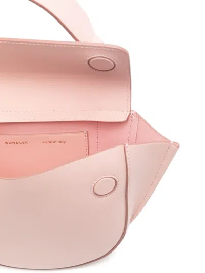 Wandler Womens Rose Petal Hortensia Mini Leather Top-handle Bag In Rosa