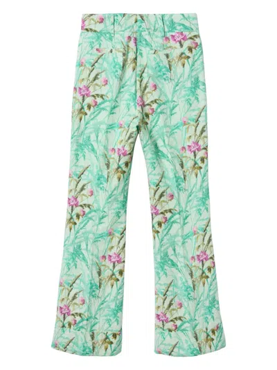 La Doublej Hendrix Pants In Grün