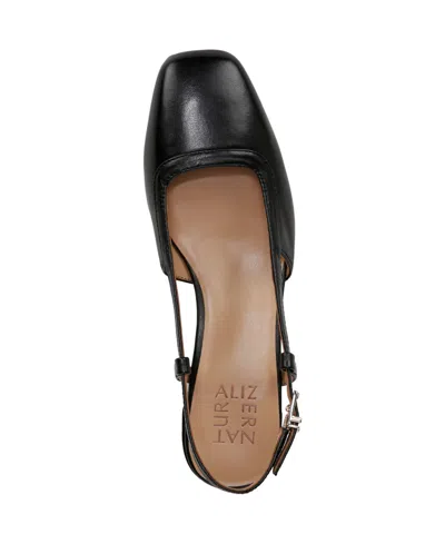 Naturalizer Harper Slingback Pump In Black Leather