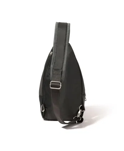 Baggallini Securtex Anti-theft Daytripper Sling Bag In Black