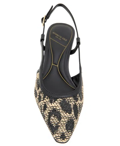 Kenneth Cole New York Women's Martha Kitten Heel Pumps In Natural,black