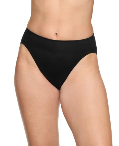Warner's No Pinching. No Problems. Hi-cut Brief In Black
