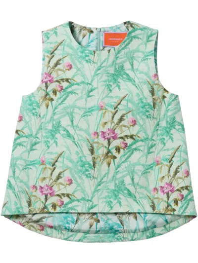 La Doublej La Scala Top In Grün