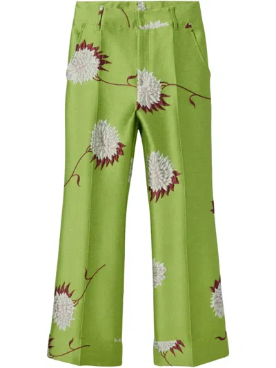 La Doublej Hendrix Pants In Grün