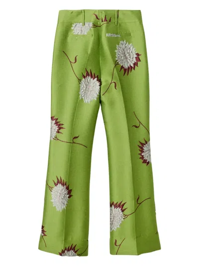 La Doublej Hendrix Pants In Grün