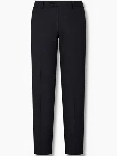 Man On The Boon. Wool Tailored Trousers In Grau