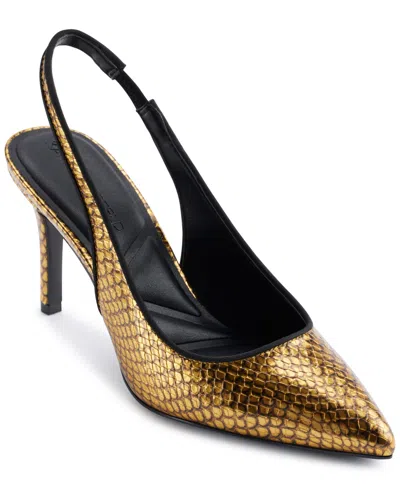 Karl Lagerfeld Women's Rosalyn Slingback Pumps In Yellow
