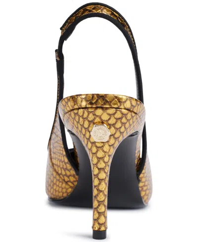 Karl Lagerfeld Women's Rosalyn Slingback Pumps In Yellow