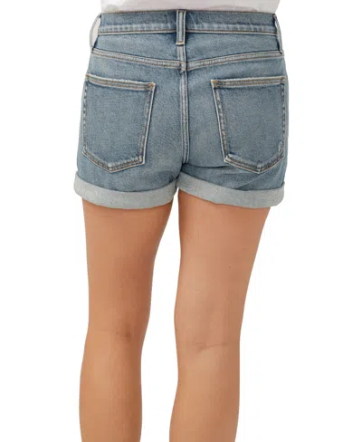 Silver Jeans Co. Women's Boyfriend Mid Rise Shorts In Indigo