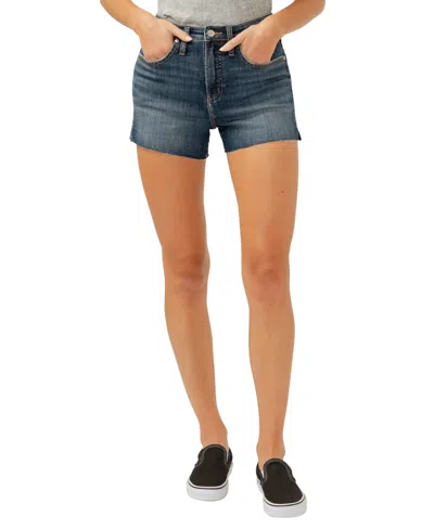Silver Jeans Co. Women's Beau High Rise Luxe Stretch Shorts In Indigo