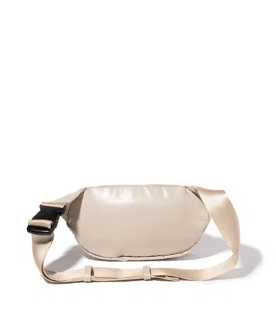 Baggallini On The Go Waist Pack Belt Bag In Chalk Gloss Ripstop