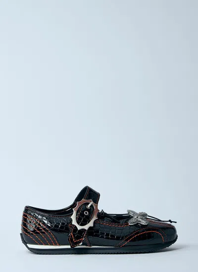 Chopova Lowena Women Marty Mary Jane Shoes In Grey